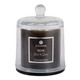 EV80586-01#5" 6oz Noir Oud And Tobacco Glass Cloche Candle