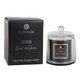 EV80586-01#5" 6oz Noir Oud And Tobacco Glass Cloche Candle