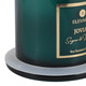 EV80586-05#5" 6oz Jovial Sugar & Melon Glass Cloche Candle 