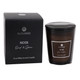 EV80587-01#7" 31oz Noir Oud And Tobacco Glass Candle Wood Lid