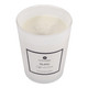 EV80587-02#7" 31oz Blanc Saffron & Suede Glass Candle Wood