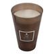 EV80588-01#12" 128oz  Noir Oud And Tobacco Glass Candle Wood 