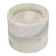 EV80592-03#4" 9oz Cashmere Vanilla & Musk Marble Stone Candle