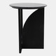 23552#22x18" Modern Accent Table, Black