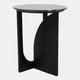23552#22x18" Modern Accent Table, Black
