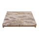 EV23521#15x15" Seville Beige Marble Tray