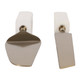 EV23540-01#S/2 13" Sylvania White Quartz Cake Utensil Set 
