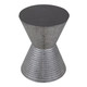 EV23624#Rotan Metal And Wood Accent Table