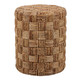 EV23626#Pulap Woven Banana Leaf Stool