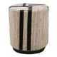 EV23627#Restas Woven Banana Abaca Stool