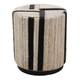 EV23627#Restas Woven Banana Abaca Stool