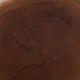 EV23628#Hilsan Carved Wood Stool Accent Table