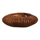 EV23631#Yalan Round Carved Wood Bowl