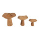 EV23636#S/3 Blanco Teak Mushroom