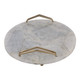 EV23648-02#12" Pannar White Agate Stone Tray