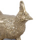 EV23659#Copper Bird And Marble Statuary