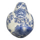 23670#S/2 6x5" Chinoiserie Birds, Blue/white
