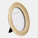 23684#4x6" Etched Oval Photo Frame, Gold