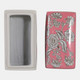 23705#8x5" Flower Chinoiserie Box, Pink/white