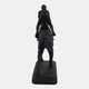 23708#9x8" Horse & Jockey Figure, Black