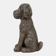 23783#9x6" Sitting Dog, Bronze