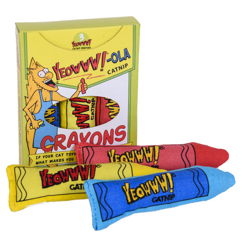 Yeowww!-ola Catnip Crayons (6 pack)