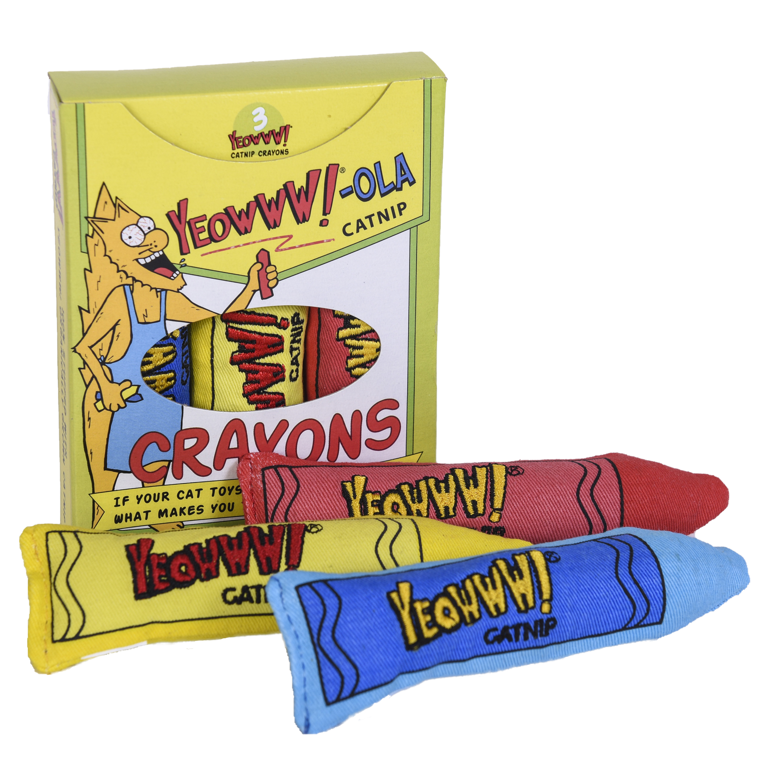 Yeowww!-ola Catnip Crayons - Yeowww! Catnip