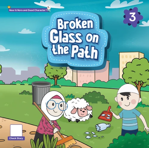 Broken Glass on the Path