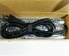 Alestor 12 Outlet, 4 USB Port Power Strip (Black) *NEW, Open Box*