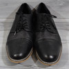 Bar III Parker Black Leather Oxfords Men's Size 12M