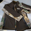 Gamehide Jacket Brown Mossy Oak Camo Fleece Lined Hunting Coat - Men's L