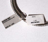 David Yurman Silver Cable Buckle Bracelet w/ 18K Gold DetaiL, Has COA *NEW*