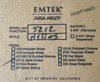 Emtek Assa Abloy 5212 Helios US15 Satin Nickel Right Hand Door Lever 2-3/8" NEW