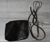 Black Faux Leather Mini Crossbody Satchel *NEW, Open Package*