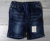 7 For All Mankind Luxe Sport Knit Denim Sweatpant Jorts Baby Boys' Size 18M NEW