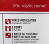 NuTone LA301WH Decorative Wired Door Chime, 16 VAC, White *NEW-Open Box*