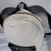 Alexander McQueen Tweed Canvas Leather Skull Backpack Rucksack Bag *Used