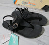 Aerothotic  Arch Support Backstrap Sandals - Black - Women's 9 *New, box