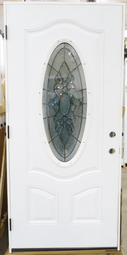 3/0 Decorative Oval 3/4 Lite Door (Local Pickup Only)