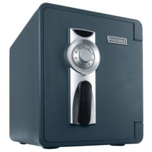 First Alert 1.3 Cu. Ft. Combination Waterproof and Fire Resistant Bolt-Down Safe