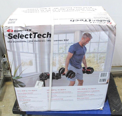 Bowflex Adjustable Dumbbell SelectTech 552 Set NEW -LOCAL PICKUP ONLY-AUSTIN TX