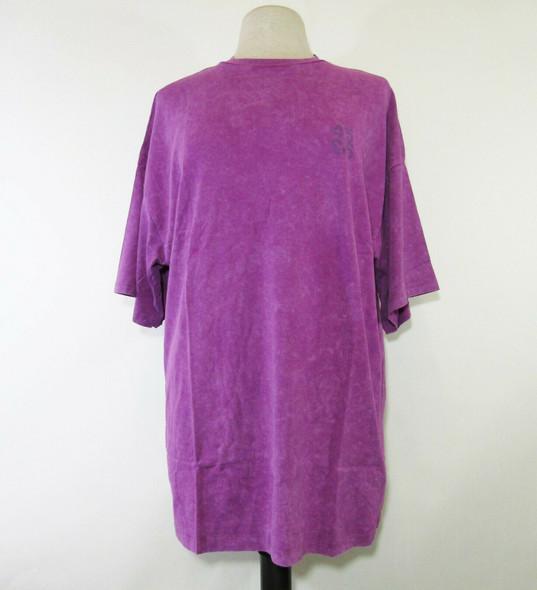Asos 4505 Unisex Purple Loose Fit T-Shirt Size 2 **NEW WITH TAGS**
