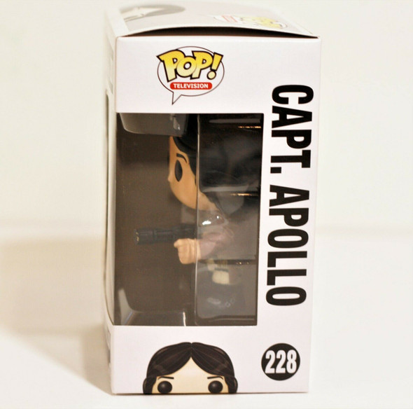 Capt. Apollo Funko Pop Vinyl Figure #228 Battlestar Galactica **NEW IN BOX**