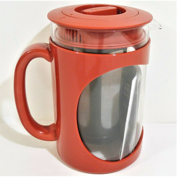 Primula Burke 1.6 Qt Cold Brew Coffee Maker, Red