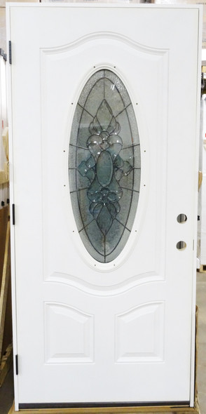 3/0 Decorative Oval 3/4 Lite Door
