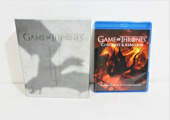 Game of Thrones Lot Complete Season Three Blu-Ray set and Conquest & Rebellion