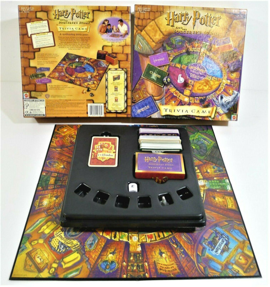 Harry Potter & The Sorcerer's Stone Trivia Game *Incomplete*
