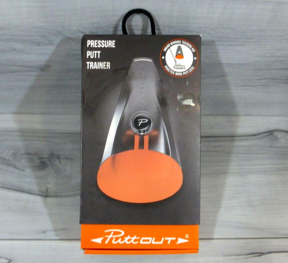 PuttOut Pressure Putt Trainer RED - Perfect Your Golf Putting *New Sealed Box