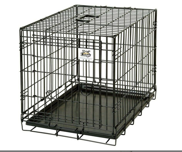 Pet Lodge Wire Single Door Dog Crate Small up to 30lbs dog # WCSML  *New