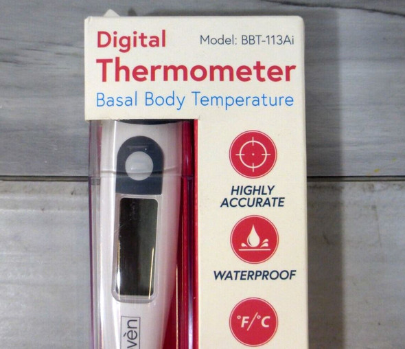 iProven Basal Body Thermometer -Ovulation BBT Fertility Tracking BBT-113Ai *New